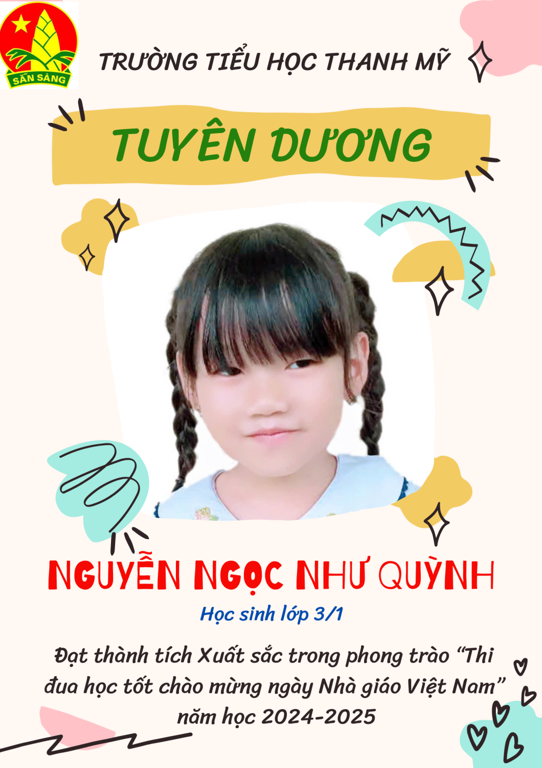 7.NGUYỄN NGỌC NHƯ QUỲNH 3-1